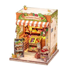 (CB3005) CuteBee Greens' Grocery (DIY Book Nook)