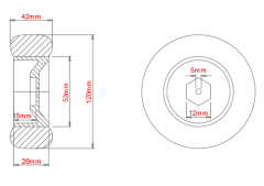 (DTXC4022) Kola Scaler CR 1.9" C3 Compound Black (2ks) (2)