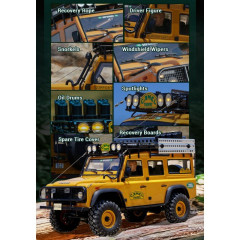 FMS Land Rover Defender 110 FCX10 ARTR kit (RS) 1:10 2.4GHz RTR (7)