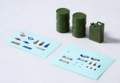 (FMSC3388) Maketa kanystru a barelů 1:18  (1+2ks)