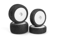(MV150839) Microbe Buggy kola kompletní (bílá/přední/zadní)