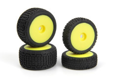 (MV150840) Microbe Buggy kola kompletní (žlutá/přední/zadní)