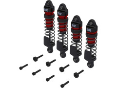 (ARA-2670) Arrma tlumič kompletní přední/zadní červený Mini Kraton (4ks)
