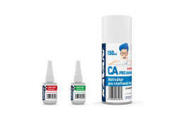 (KAV56.9945.CZ) KAVAN PRO PNEU střední a řidké vteřinové lepidlo 20g + Kavan aktivátor CA 150ml