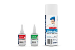 (KAV56.9946.CZ) KAVAN PRO PNEU střední a řidké vteřinové lepidlo 50g + Kavan aktivátor CA 200ml
