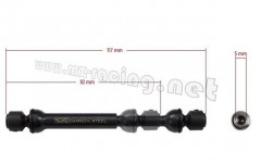 (J90023) Hardened Universal Shaft (82-117mm) (2ks)
