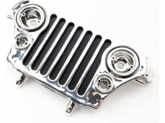(AXI-3861) Axial chladič chromový SCX10 III Jeep CJ7