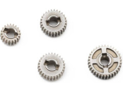 (AXI-3879) Axial vstupní ozubená kola 20T, 27T a 34T, kovová SCX10 III