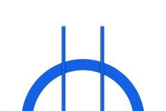 (6BI3021BL) Kabel PVC 0.055mm2 10m (modrý)