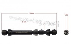 (J90021) Hardened Universal Shaft (95-130 a 82-117mm) (2ks)
