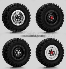 (GM70122) 1.9 RH02 Wheel Hubs (Silver) (4ks)