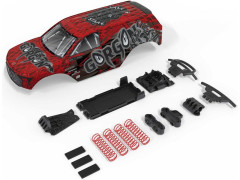 (ARA-3417) Arrma karoserie červená/černá Gorgon 1:10
