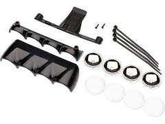 (TRA10884-BLK) Traxxas držák LED osvětlení černá (pro Ford RS200)