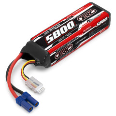 (SW256416) Sunpadow LiPo 11.1V 5800mAh 100C