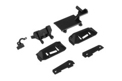 (RGT-R86915) Držák serva + levé/pravé deflektory (1 sada)