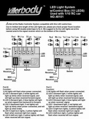 (KB48101) Světelný set (5 párů LED diod)