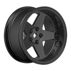 (LNHA565) Disky Drift 5-Spoke Black (4ks)