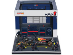 (BB18-38459-1) Bburago Oracle Red Bull Racing RB21 (2025) 1:43 #1 Verstappen (Pit Pass Set)