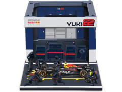 (BB18-38459-22) Bburago Oracle Red Bull Racing RB21 (2025) 1:43 #22 Tsunoda (Pit Pass Set)