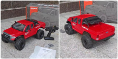 MJX Hyper GO Brushless Crawler 4WD 1:8 RTR (H8E) (červený) (7)