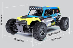 Yikong 7081 TB8 Trail Breaker Truck 4WD 1:8 RTR (zelený) (12)