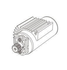 (MX-B2852C) Elektromotor vč. držáku a chladiče (pro 14211)