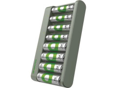 (EM-B50829) GP USB nabíječ ECO AA/AAA + 4xAA 2100mAh + 4xAAA 850mAh GP ReCyko