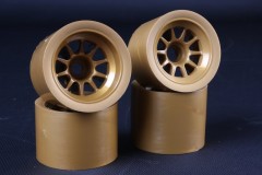 (54525) Tamiya F104 Wheel Set - Gold (2+2ks)