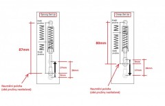 (GM20501) G-Transition Shock (80mm/87mm) (Red) (4ks)