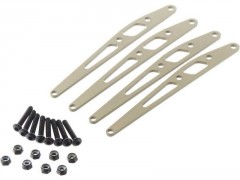 (AX31245) Deska závěsů spodní hliník (4ks)