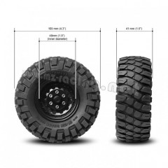 (GM70244) Pneu 1.9 MT 1902 Off-Road (2ks)