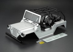 (KB48443) Karoserie Crawler Warrior (stříbrná)