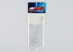 (KB48362) Úchyty na sponky vč. sponek 100mm (2+4ks)