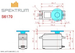 (SPMSS6170) Servo S6170 Car Digital