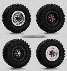 (GM70111) 1.9 RH01 Wheel Hubs (Red) (4ks)