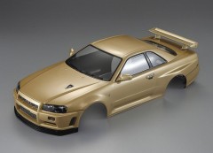 (KB48645) Karoserie Nissan Skyline R34 (zlatá)