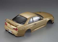 (KB48645) Karoserie Nissan Skyline R34 (zlatá)