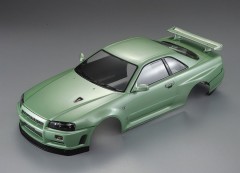 (KB48646) Karoserie Nissan Skyline R34 (zelená)