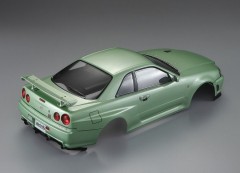 (KB48646) Karoserie Nissan Skyline R34 (zelená)