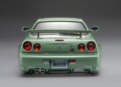 (KB48646) Karoserie Nissan Skyline R34 (zelená)