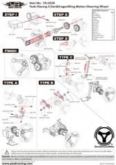 (YA-0539) Elektronický volant 1:10