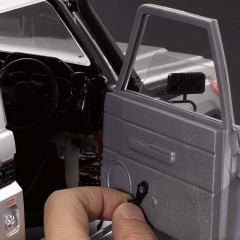 (KB48610A) Výplně dveří + stahovací okna (2ks)