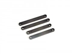 (TRA2441) Tyč zavěsu plast černý (2+2ks)