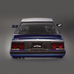 (KB48678) Karoserie Nissan Skyline R31 (modrá)