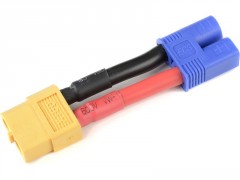 (GF-1301-106) Konverzní kabel EC3 samec - XT60 samice