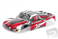 (HM17091) Karoserie lakovaná Himoto Short Course 1:10 (červeno-černá)