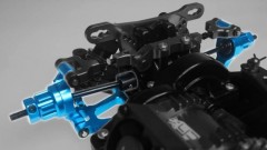 (TT02-S01BU) TT-02 tuningový set hliník (modrý)