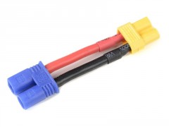 (GF-1301-093) Redukce EC2 samec - XT30 samice 14AWG