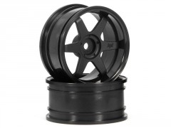 (3846) Disky TE37 Black (+6mm offset) (2ks)