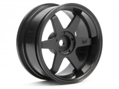 (3846) Disky TE37 Black (+6mm offset) (2ks)